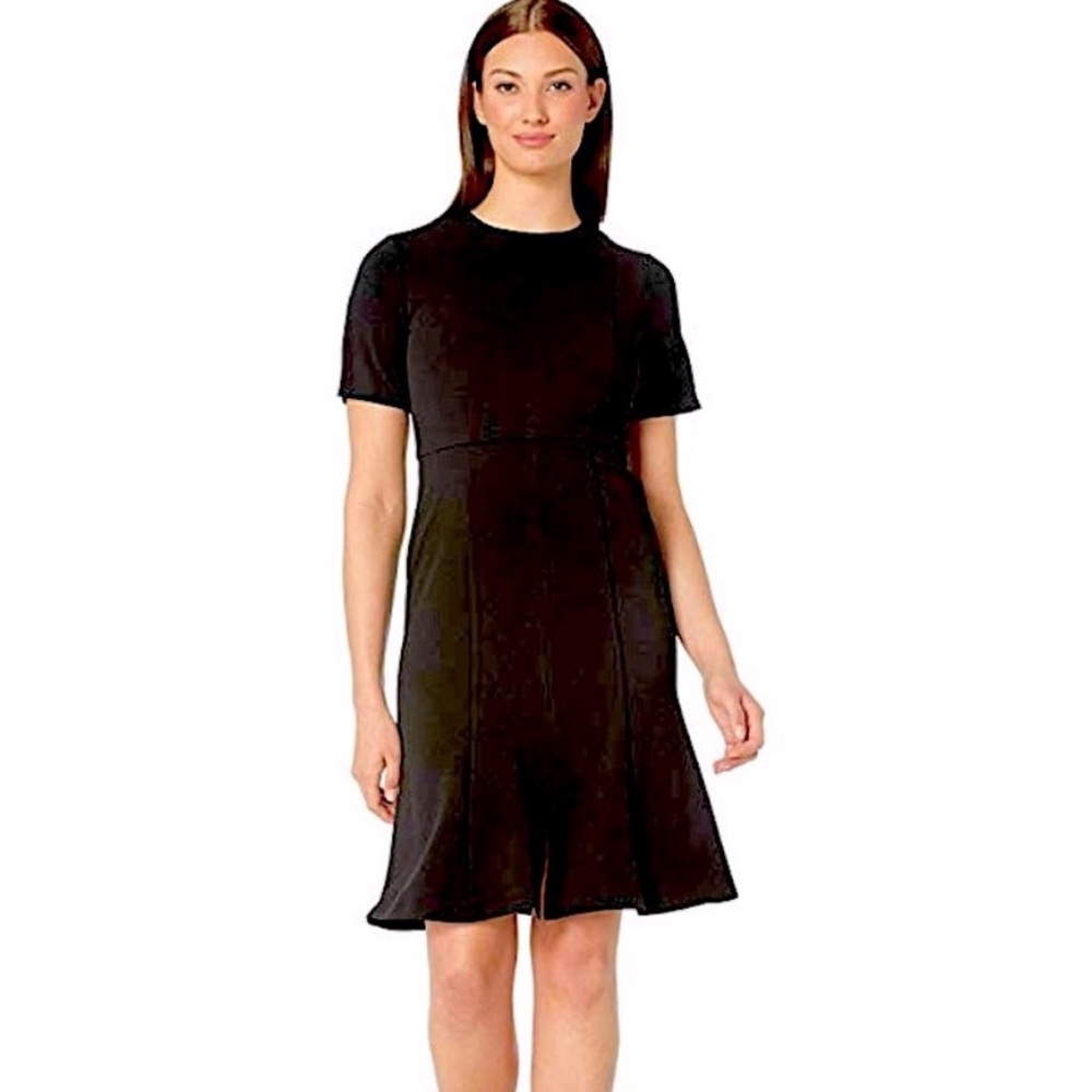 Donna Morgan Classic Black Dress - Picture 2 of 11
